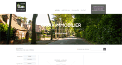 Desktop Screenshot of croix-immobilier.fr